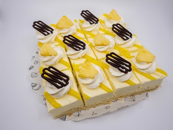 Citroenbavaroise Taart